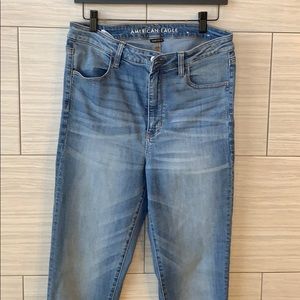 AEO Super Stretch Super Hi Rise Jegging 12 X-long